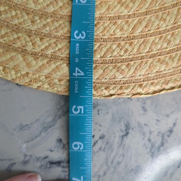 Jones New York Wide Brim Paper Sun Hat - Picture 4 of 7